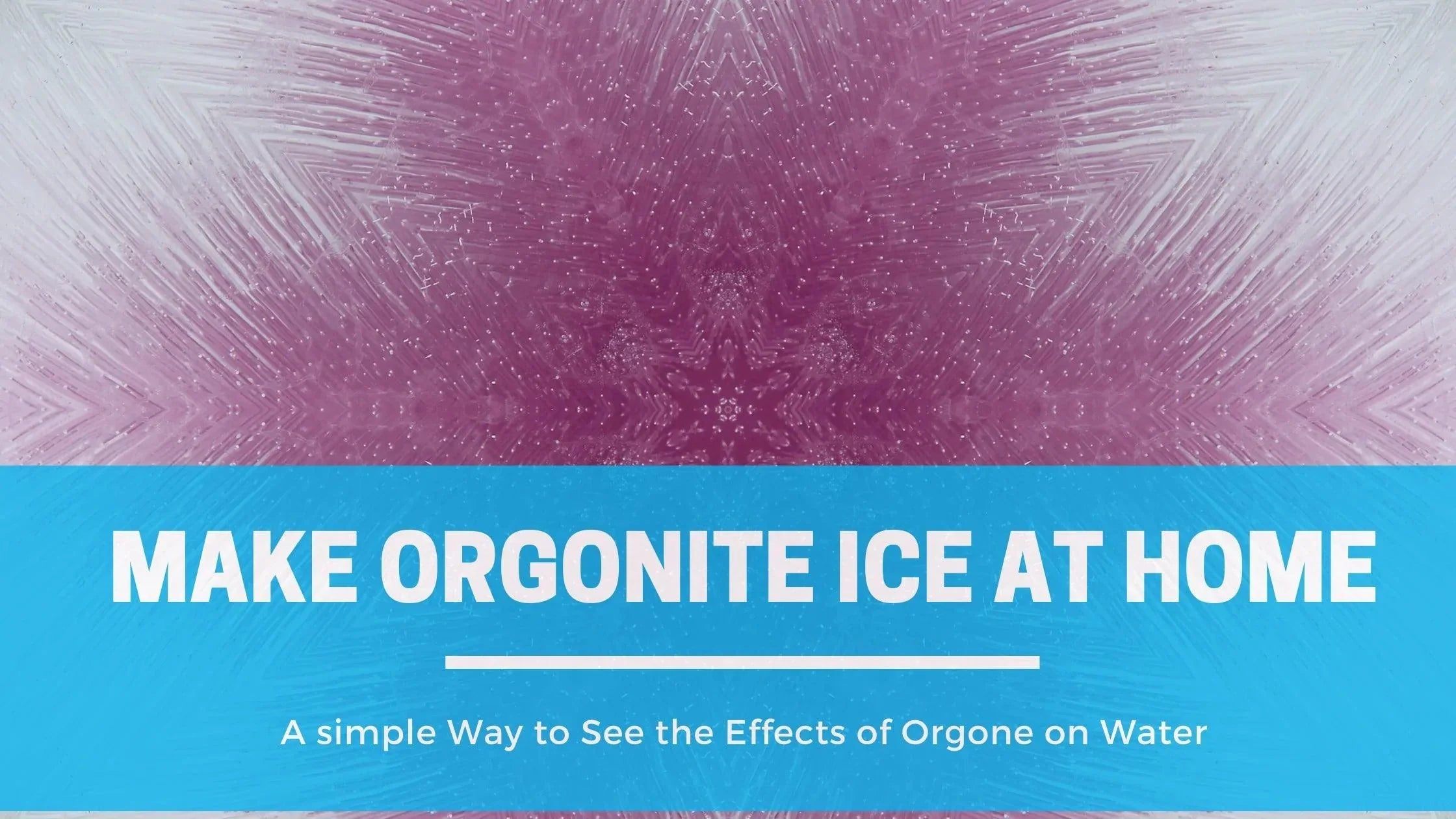 Make Orgonite Ice at Home - Orgone Energy Australia