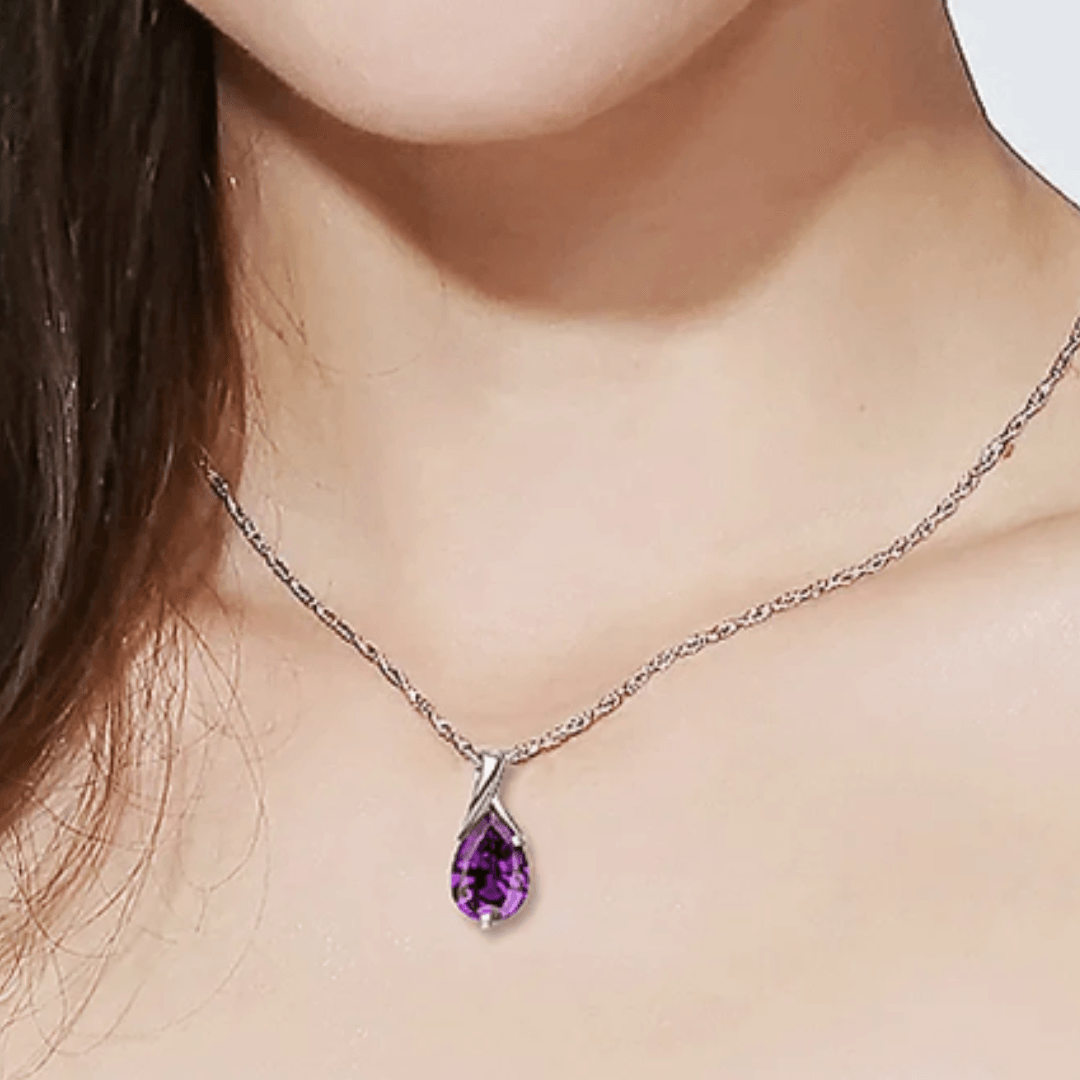 Amethyst Necklace - Orgone Energy Australia
