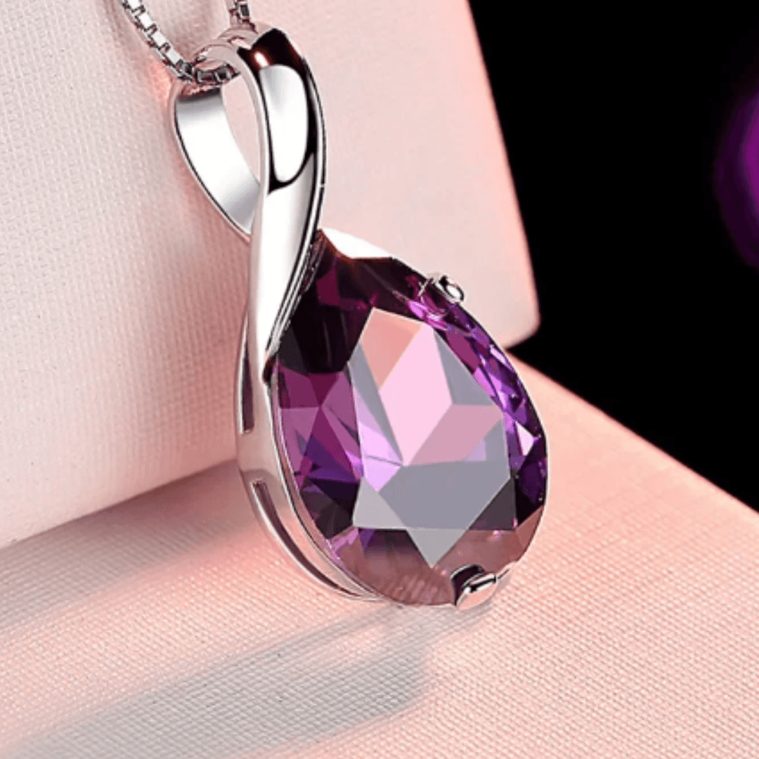 Amethyst Necklace - Orgone Energy Australia