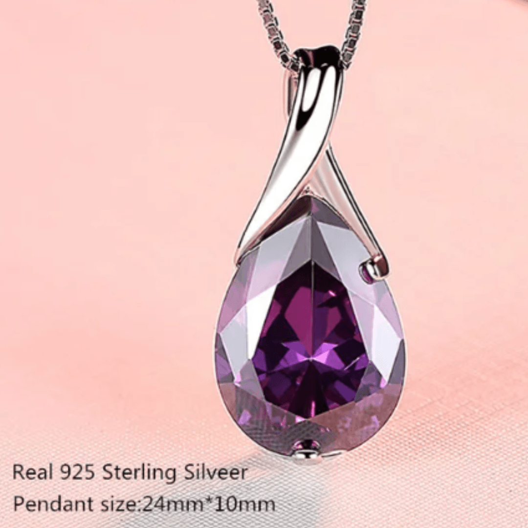 Amethyst Necklace - Orgone Energy Australia