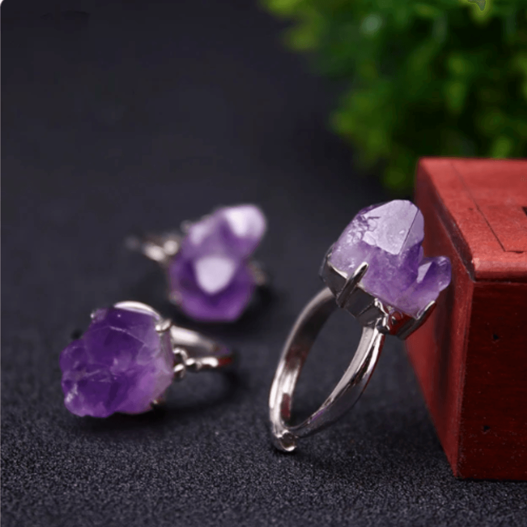 Amethyst Ring - Orgone Energy Australia