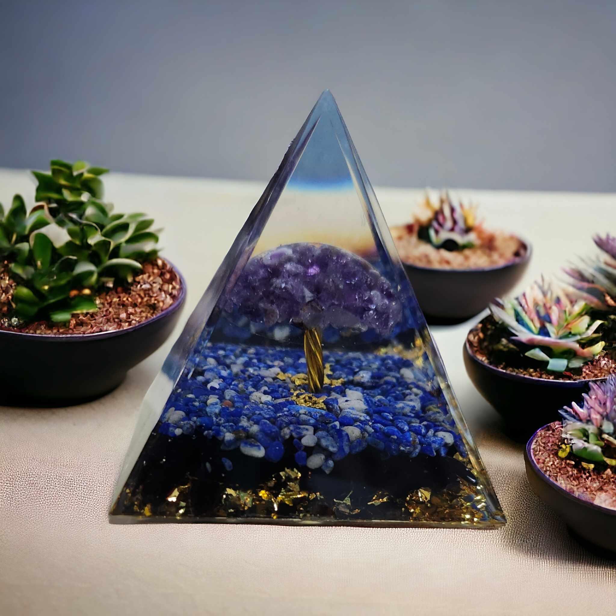 Authentic Orgonite Pyramids - Orgone Energy Australia