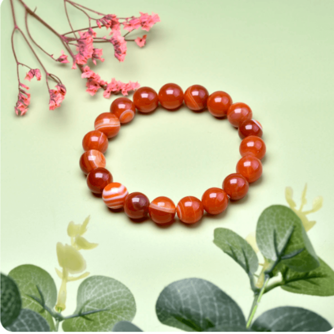 Carnelian Bracelet - Orgone Energy Australia