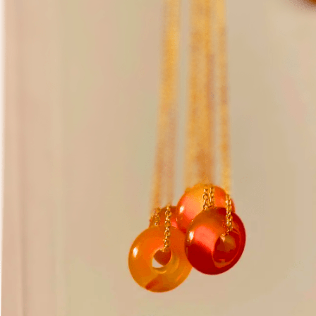 Carnelian Necklace - Orgone Energy Australia