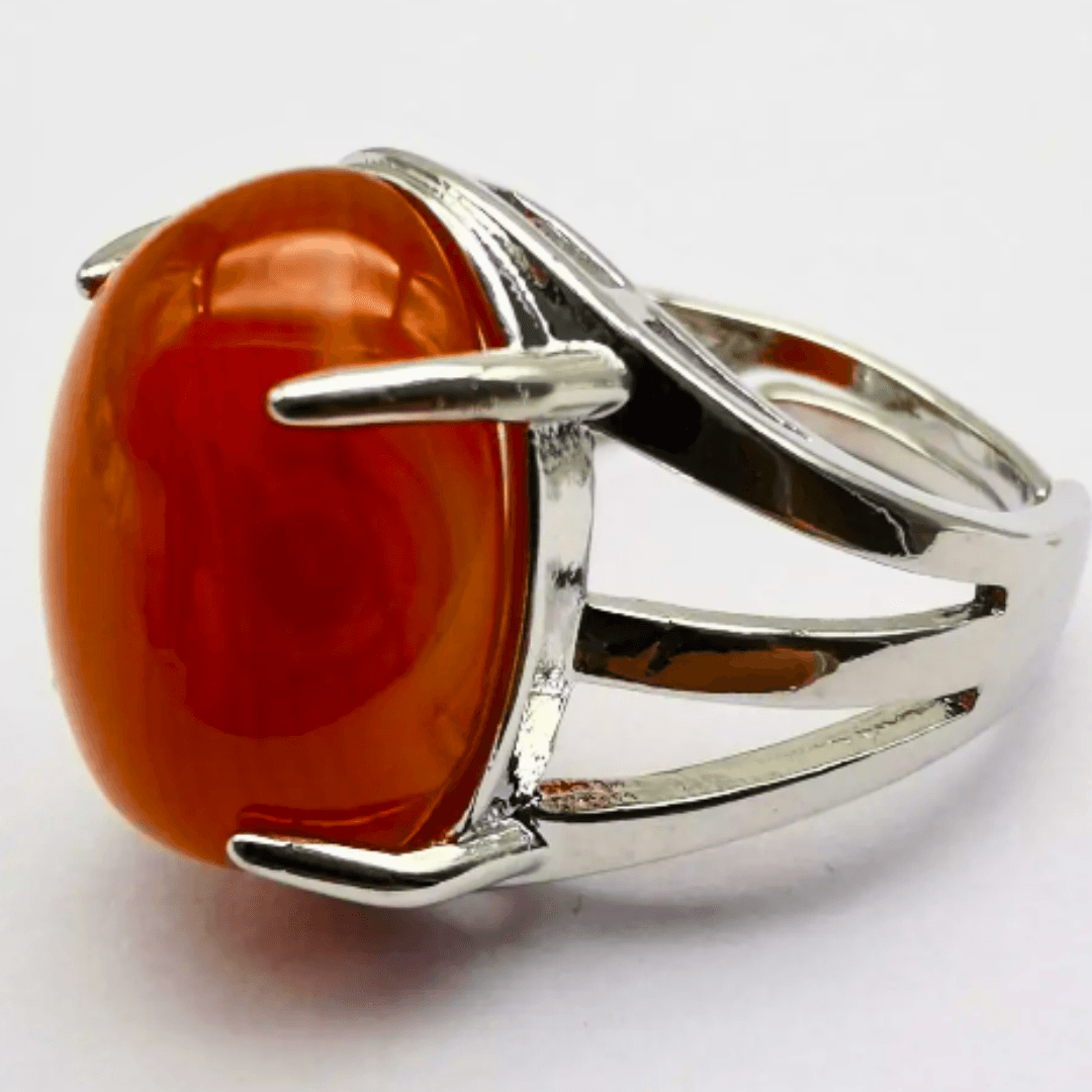 Carnelian Ring - Orgone Energy Australia
