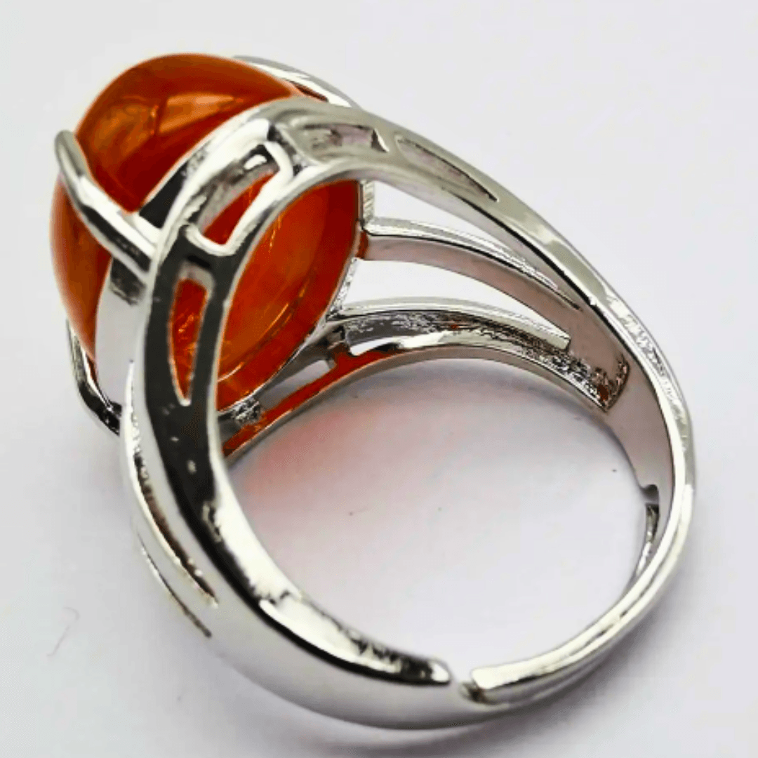 Carnelian Ring - Orgone Energy Australia