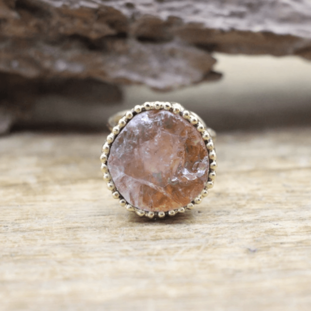 Citrine Ring - Orgone Energy Australia