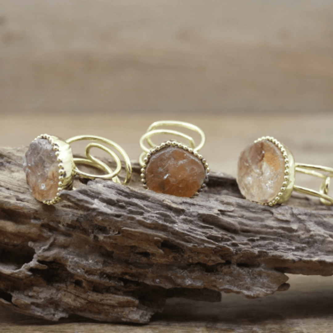 Citrine Ring - Orgone Energy Australia