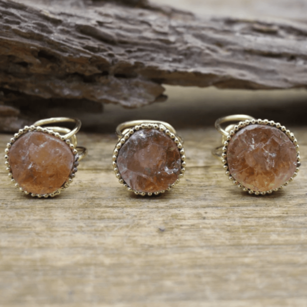 Citrine Ring - Orgone Energy Australia