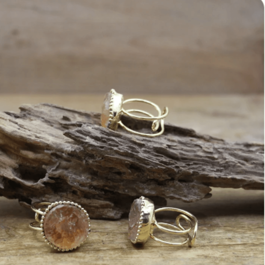 Citrine Ring - Orgone Energy Australia