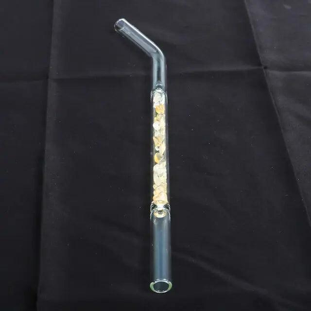 Crystal Gemstone Straw - Orgone Energy Australia