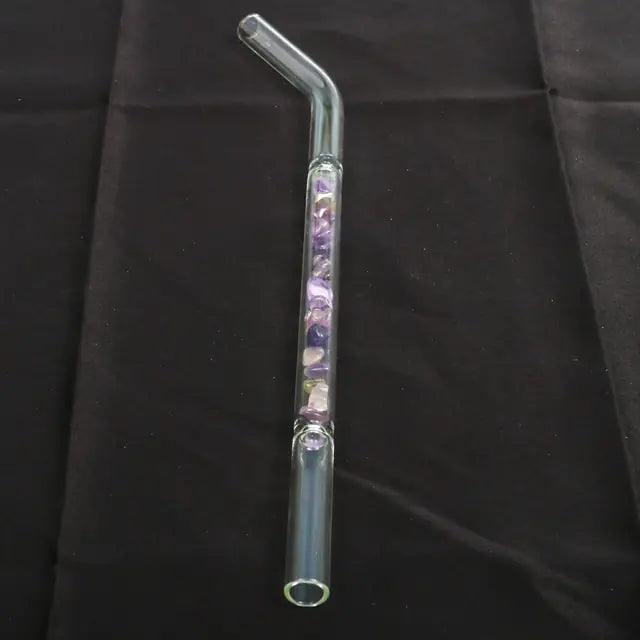 Crystal Gemstone Straw - Orgone Energy Australia