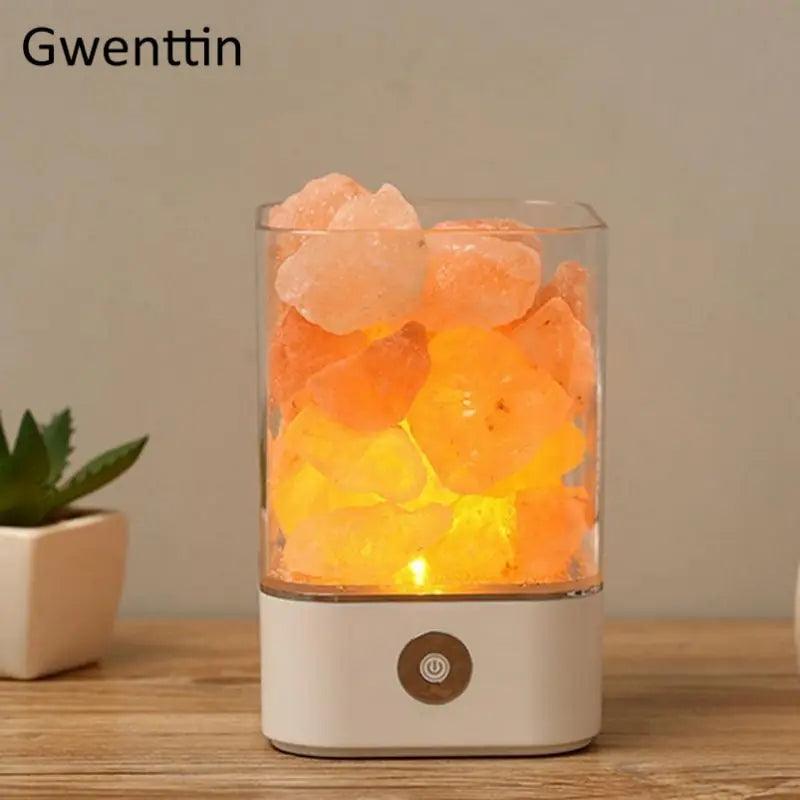 Crystal Natural Himalayan Salt Lamp - Orgone Energy Australia