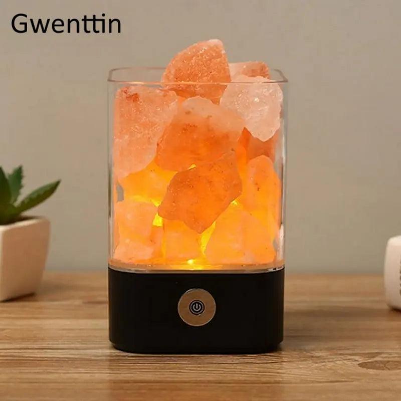 Crystal Natural Himalayan Salt Lamp - Orgone Energy Australia