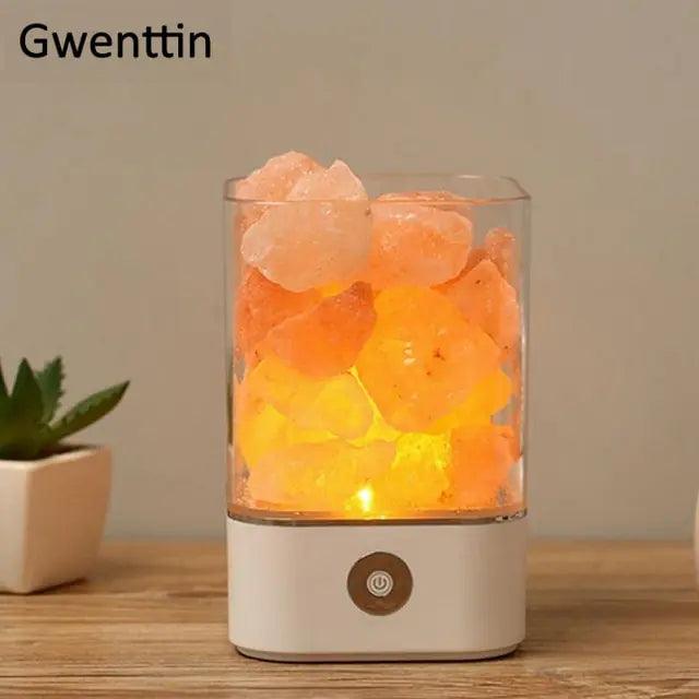 Crystal Natural Himalayan Salt Lamp - Orgone Energy Australia