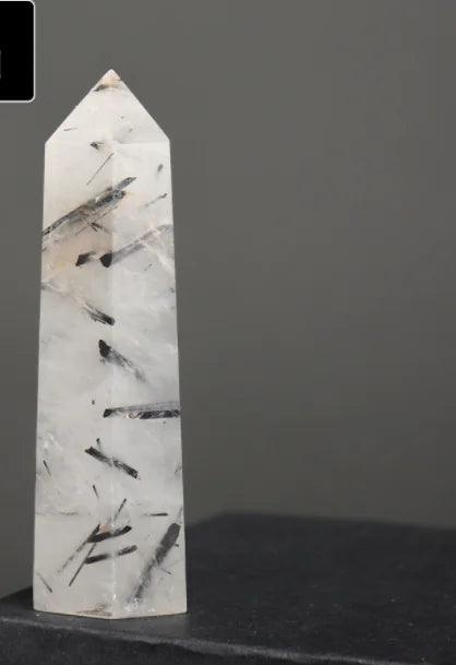 Natural Black Tourmaline Quartz - Orgone Energy Australia