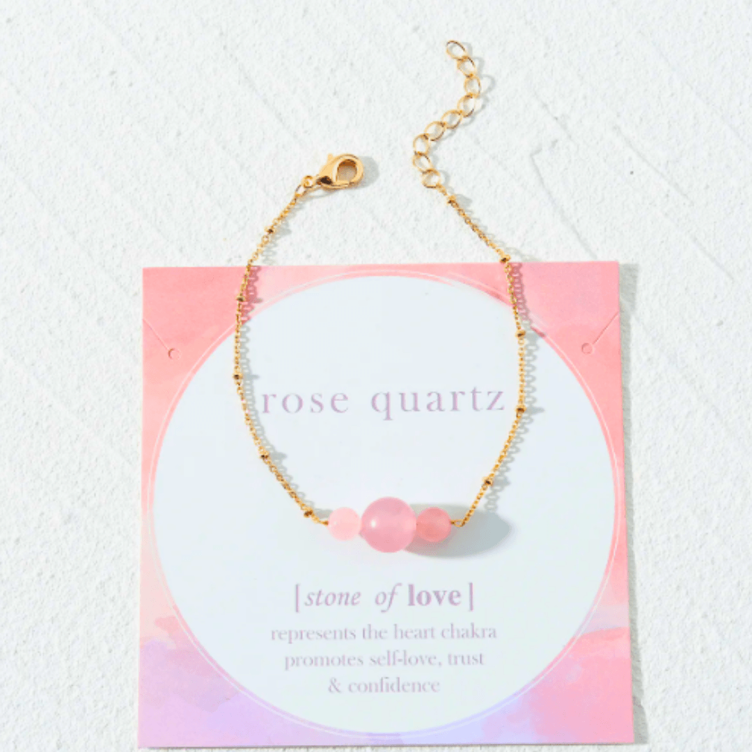 Rose Quartz Bracelet - Orgone Energy Australia