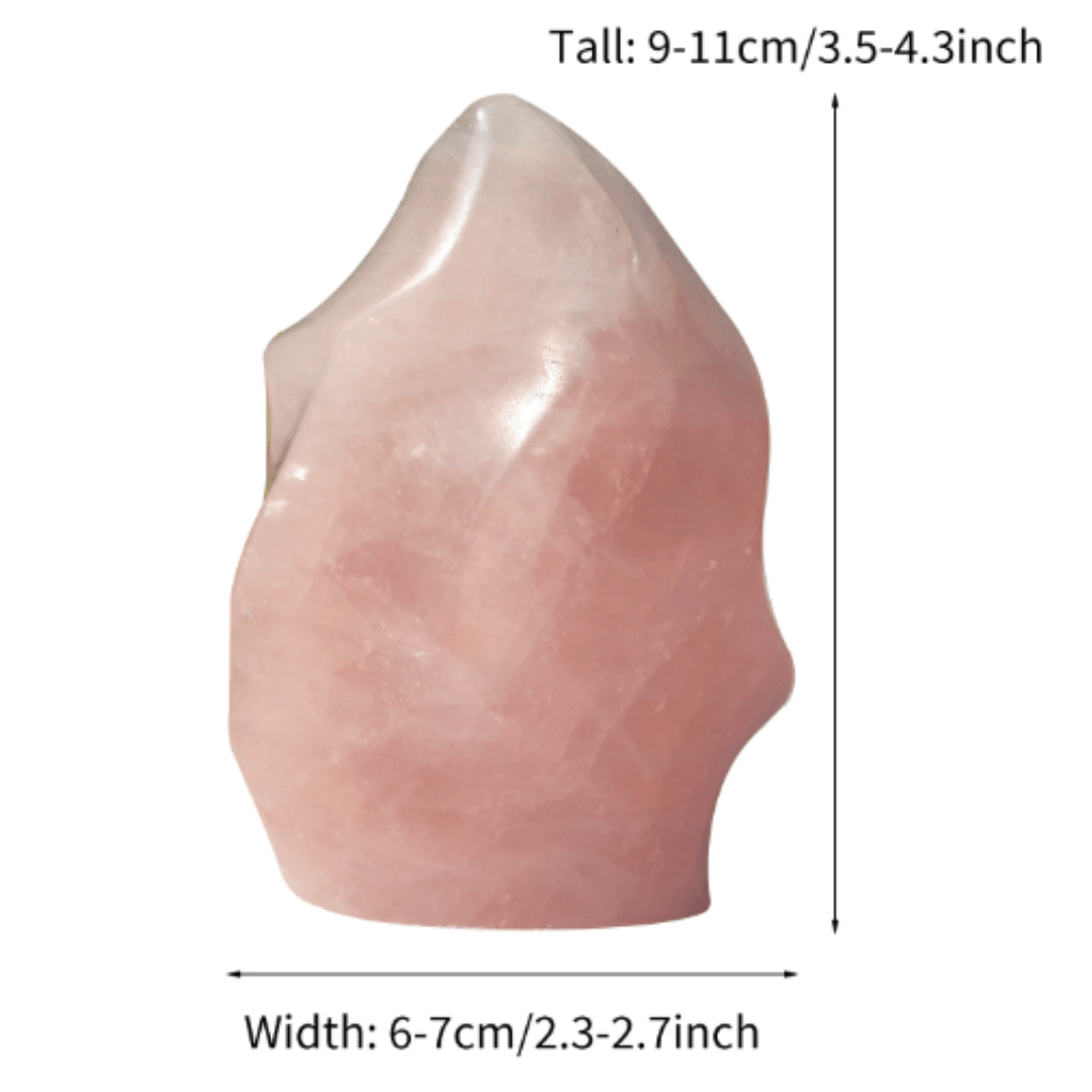 Rose Quartz Crystal - Orgone Energy Australia