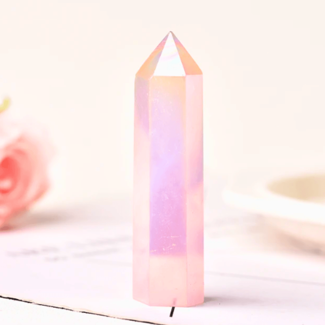 Rose Quartz Tower - Orgone Energy Australia
