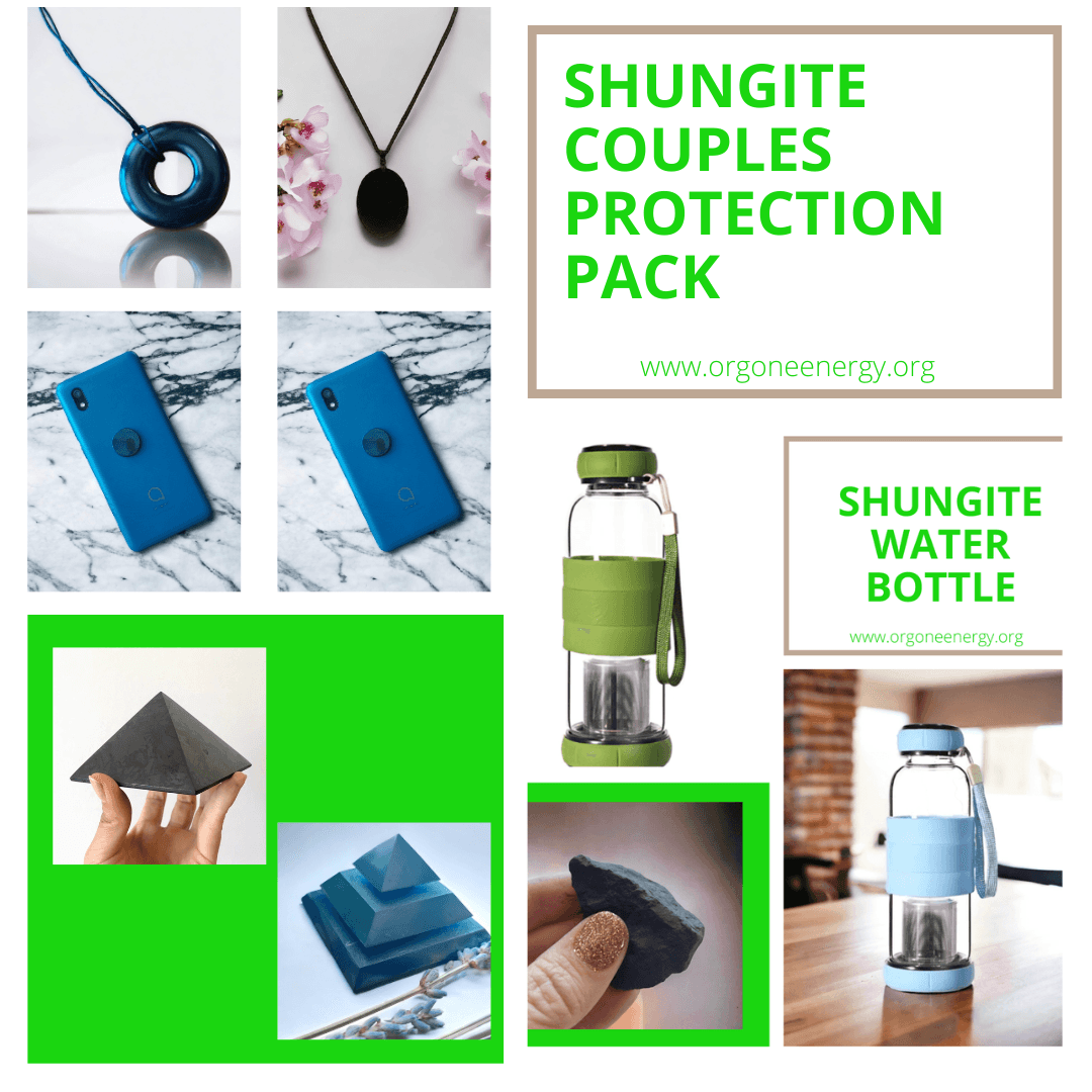 Shungite Couples Protection Pack - Orgone Energy Australia