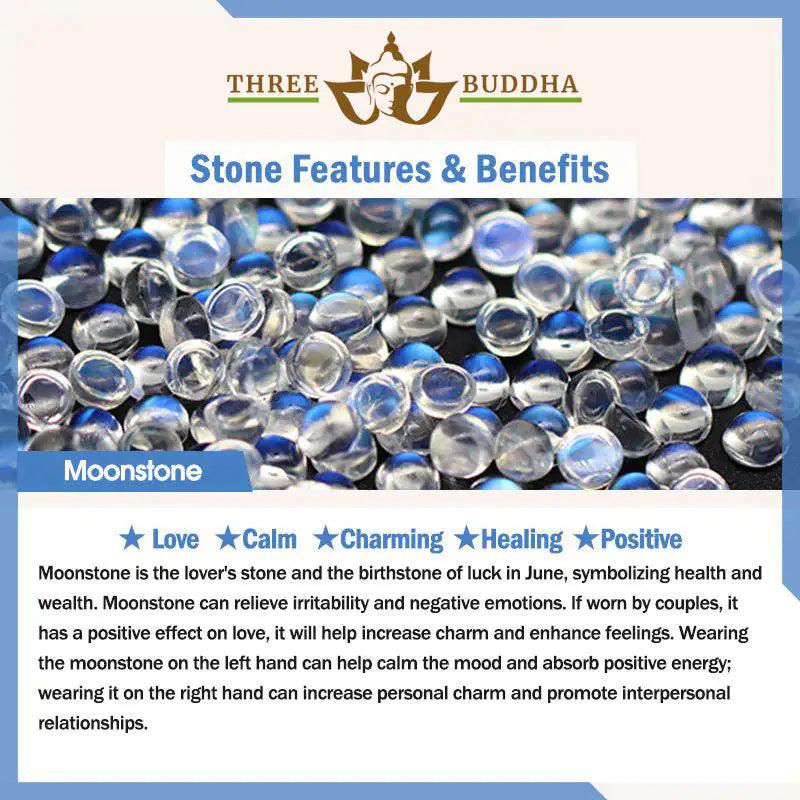 ✨ New Beginning Double Band Moonstone Ring: Hope, Intuition, & Endless Possibilities ✨ - Orgone Energy Australia