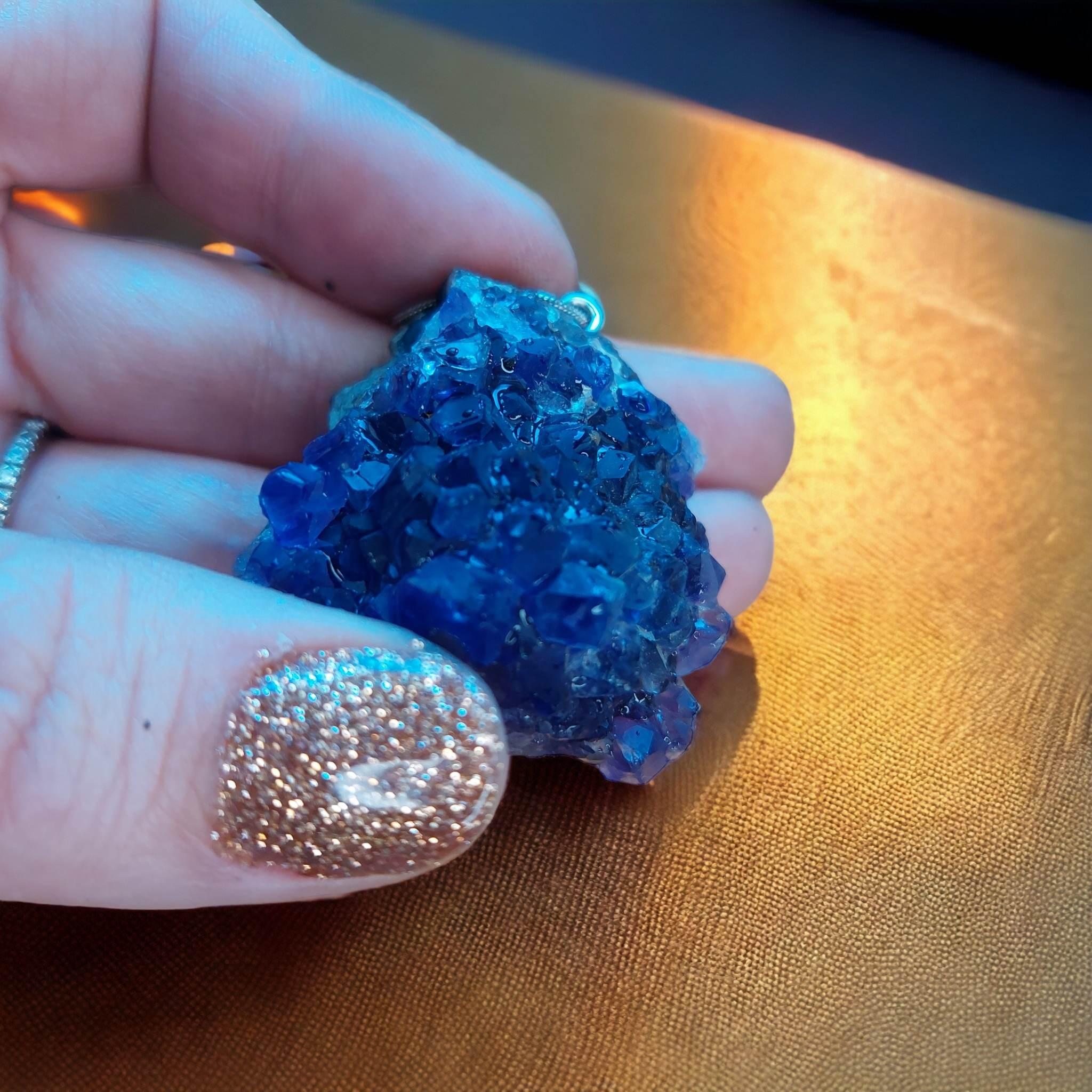 Beautiful amethyst stone necklace