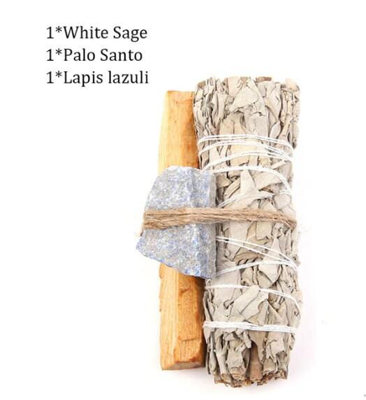 Crystal Sage Smudging Kit-Orgone Energy