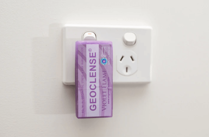 A rectangular bar of resin for EMF protection