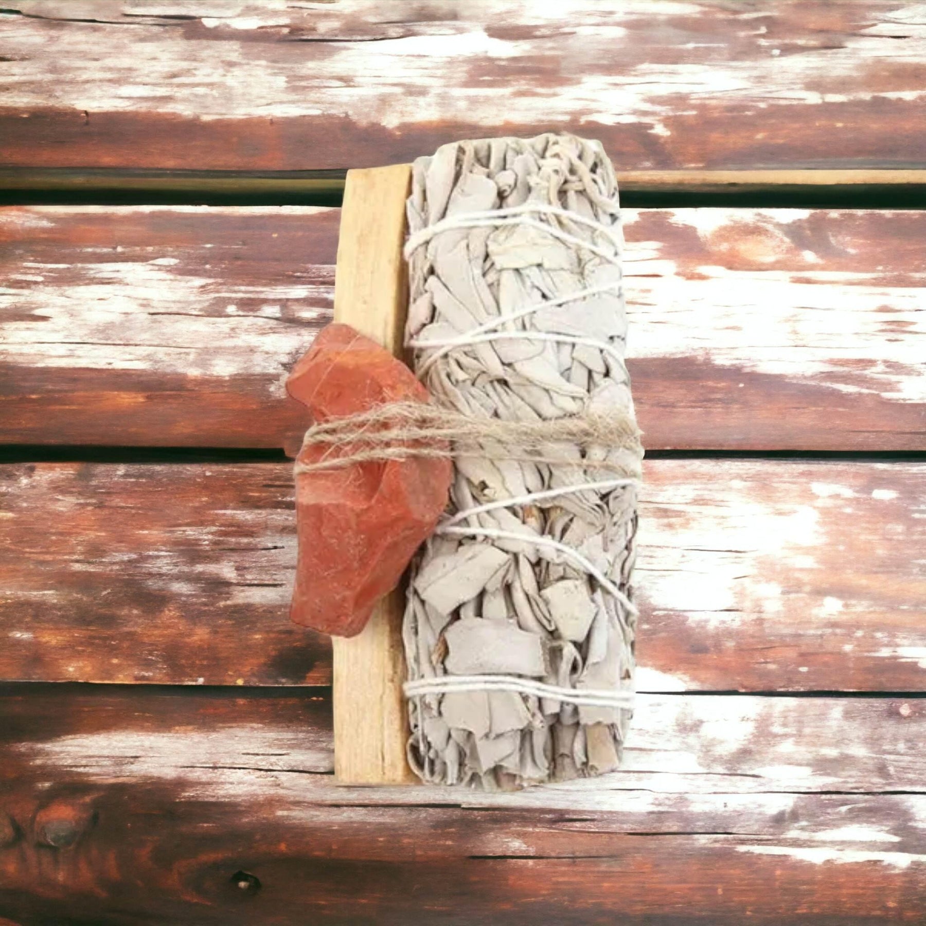 Sage Sticks with Crystals-Orgone Energy