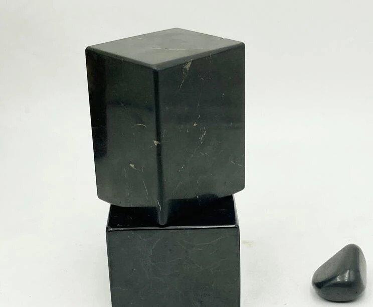 Shungite Cube for EMf Protection- Orgone Energy