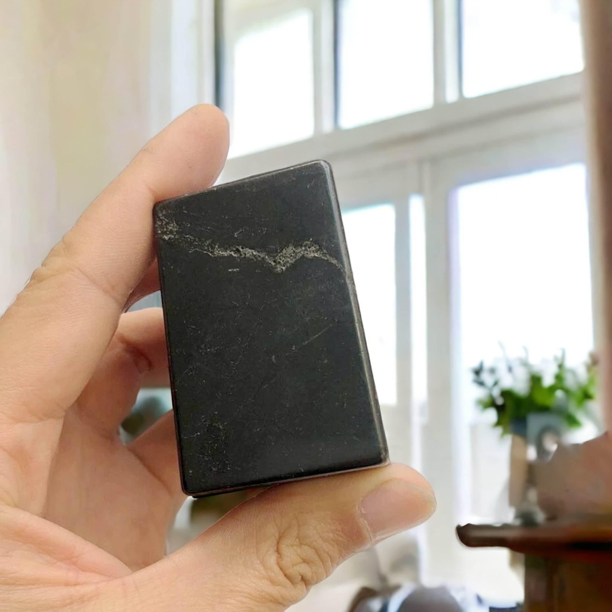 Shungite Cube for EMf Protection- Orgone Energy