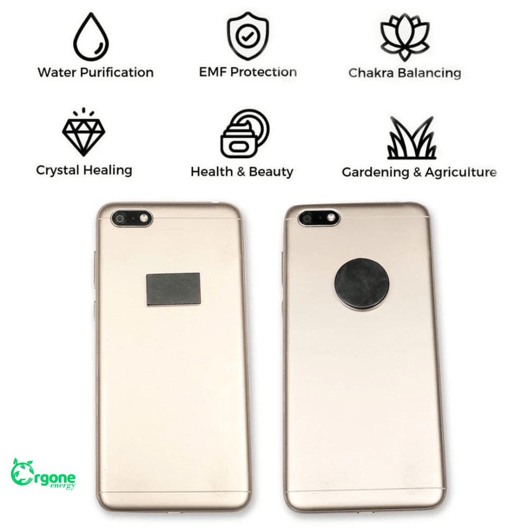 Shungite Plate for Cell Phone for EMF Protection-Orgone Energy