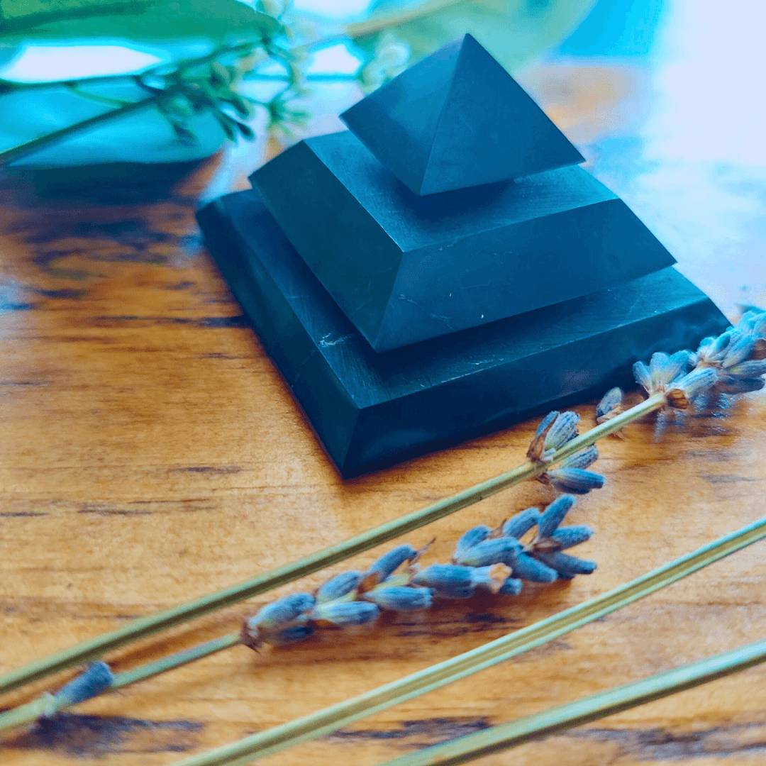 Shungite Pyramids for EMF Protection-Orgone Energy