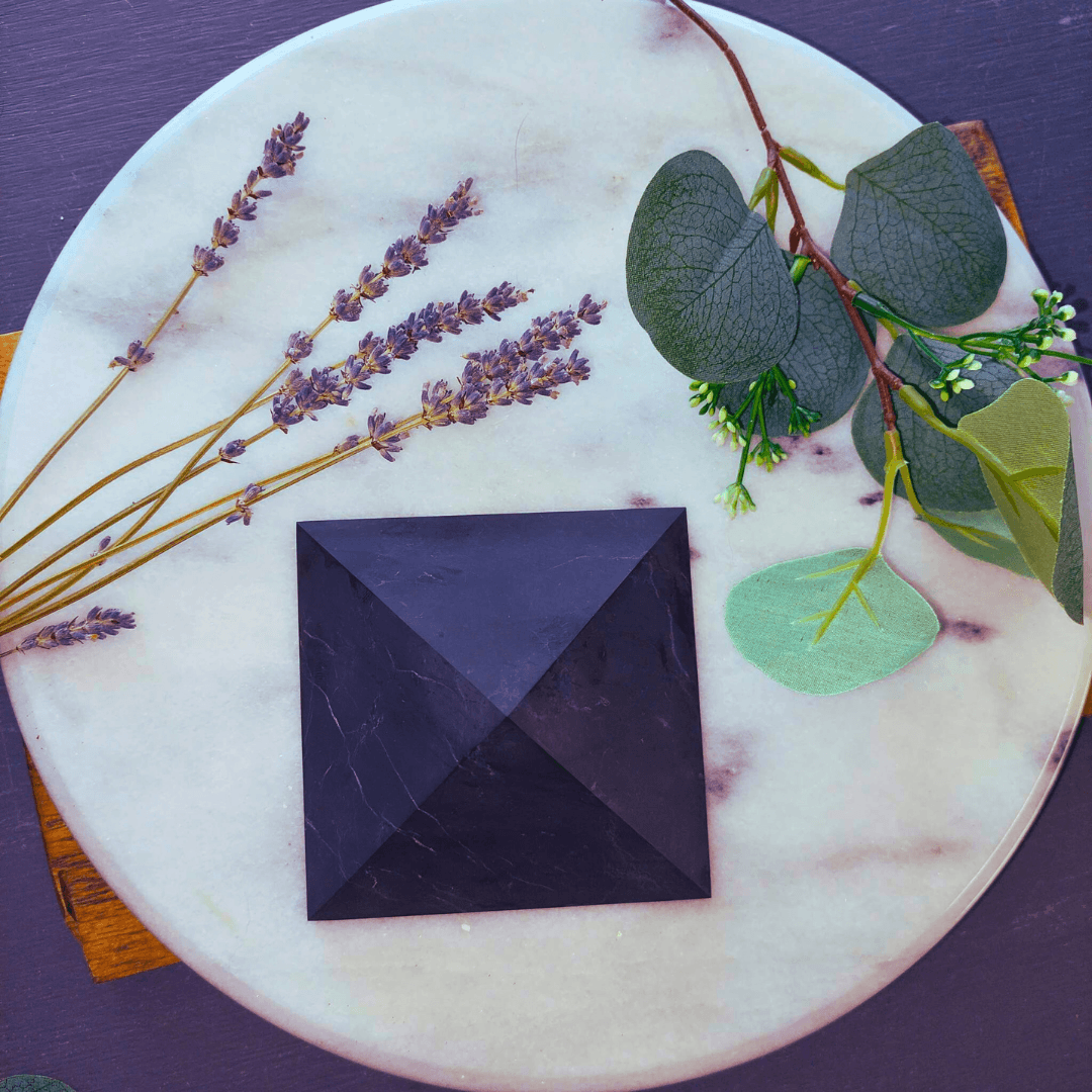 Shungite Pyramids for EMF Protection-Orgone Energy