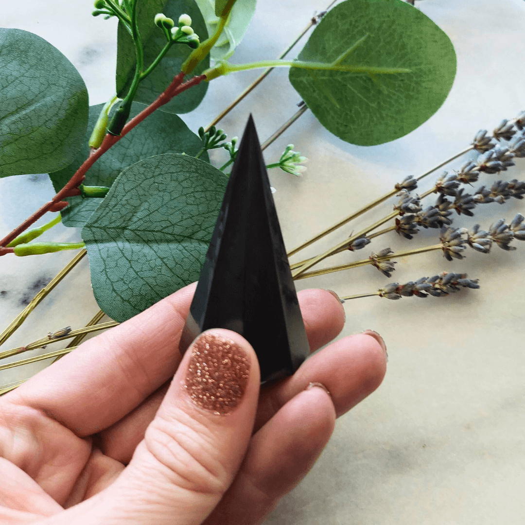 Shungite Pyramids for EMF Protection-Orgone Energy