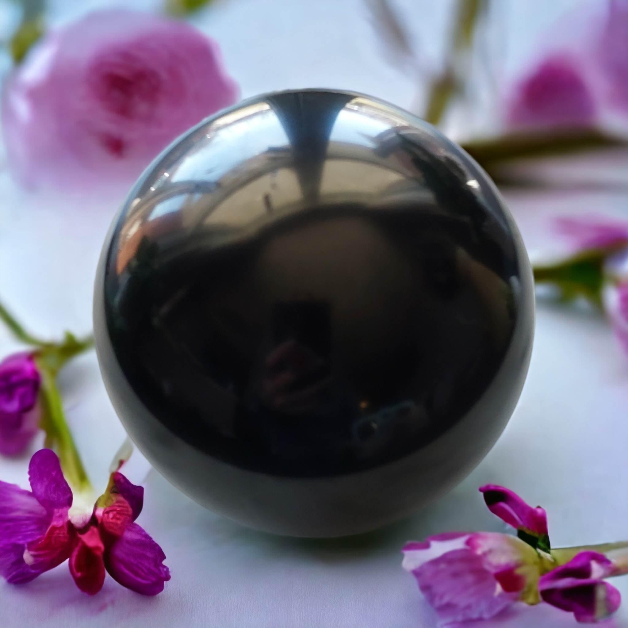 Authentic Shungite Sphere -Orgone Energy