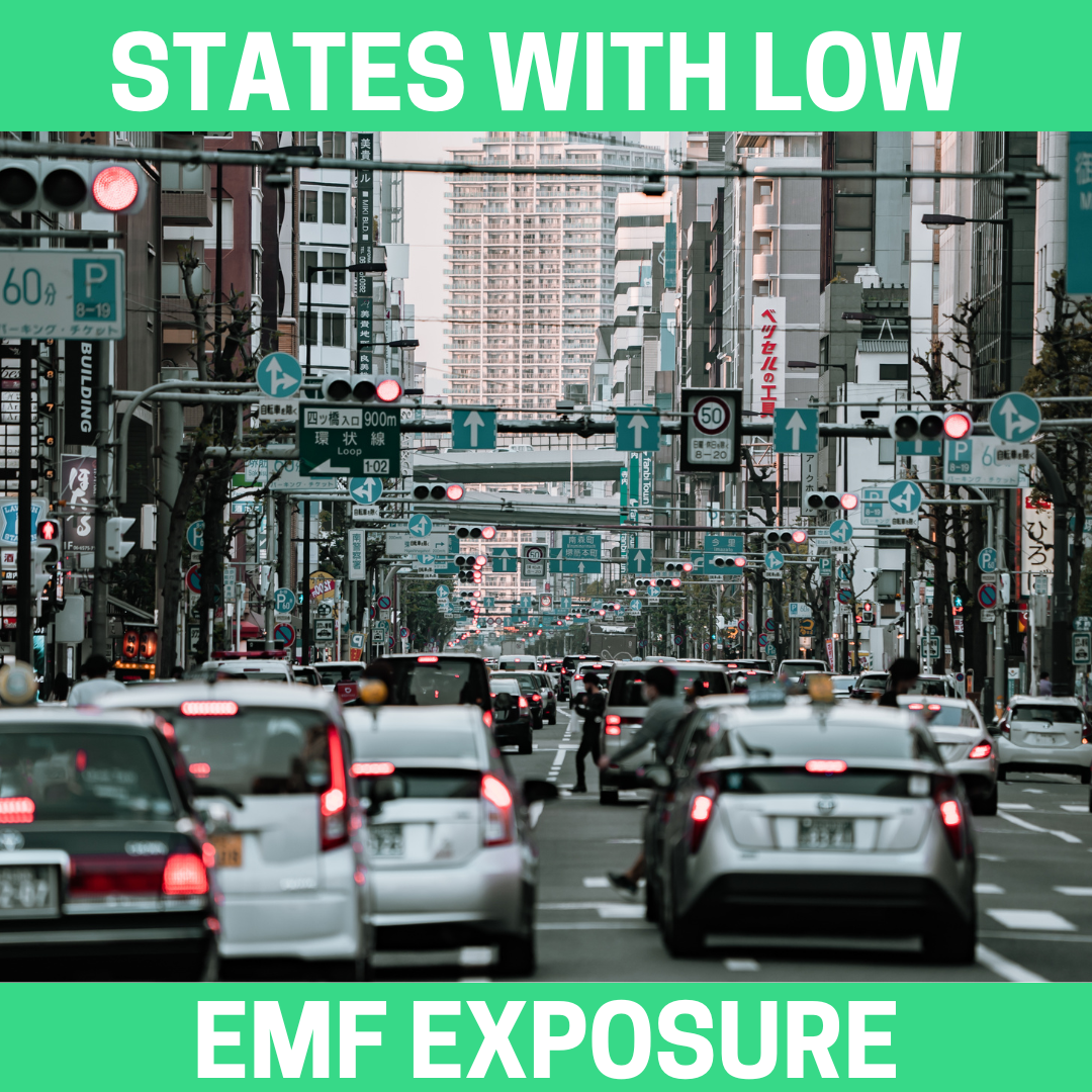 States With The Lowest EMF Exposure