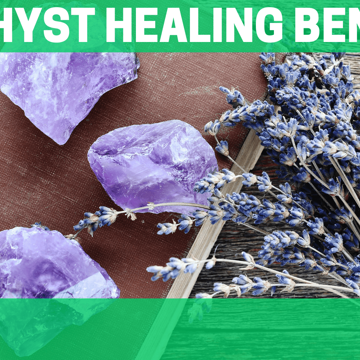 Amethyst healing best sale