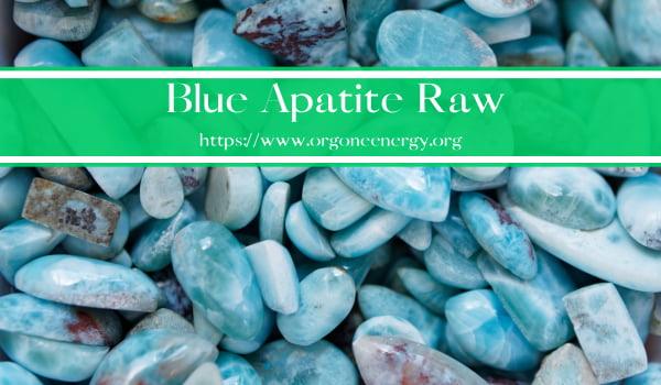 Blue Apatite Raw