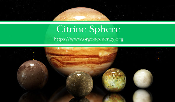 Citrine Sphere