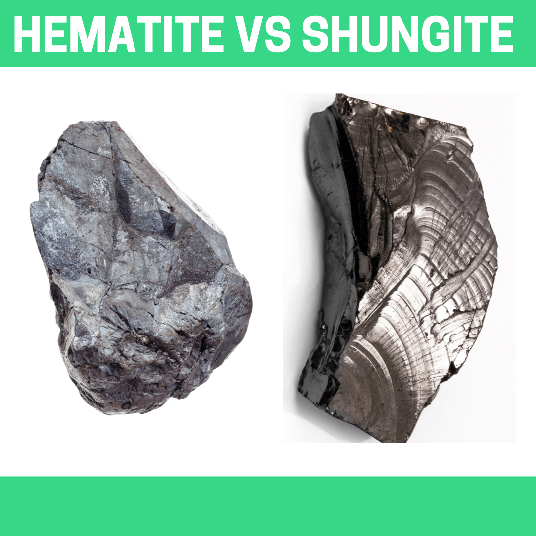 Hematite vs. Shungite - Orgone Energy Australia