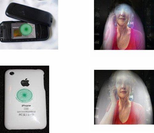 iPhone Affecting Hands With Phone Radiation Protector - Orgone Energy Australia