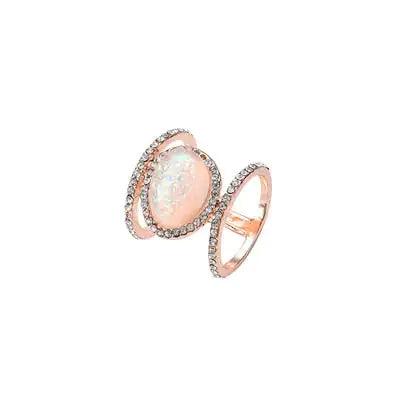 ✨ New Beginning Double Band Moonstone Ring: Hope, Intuition, & Endless Possibilities ✨ - Orgone Energy Australia