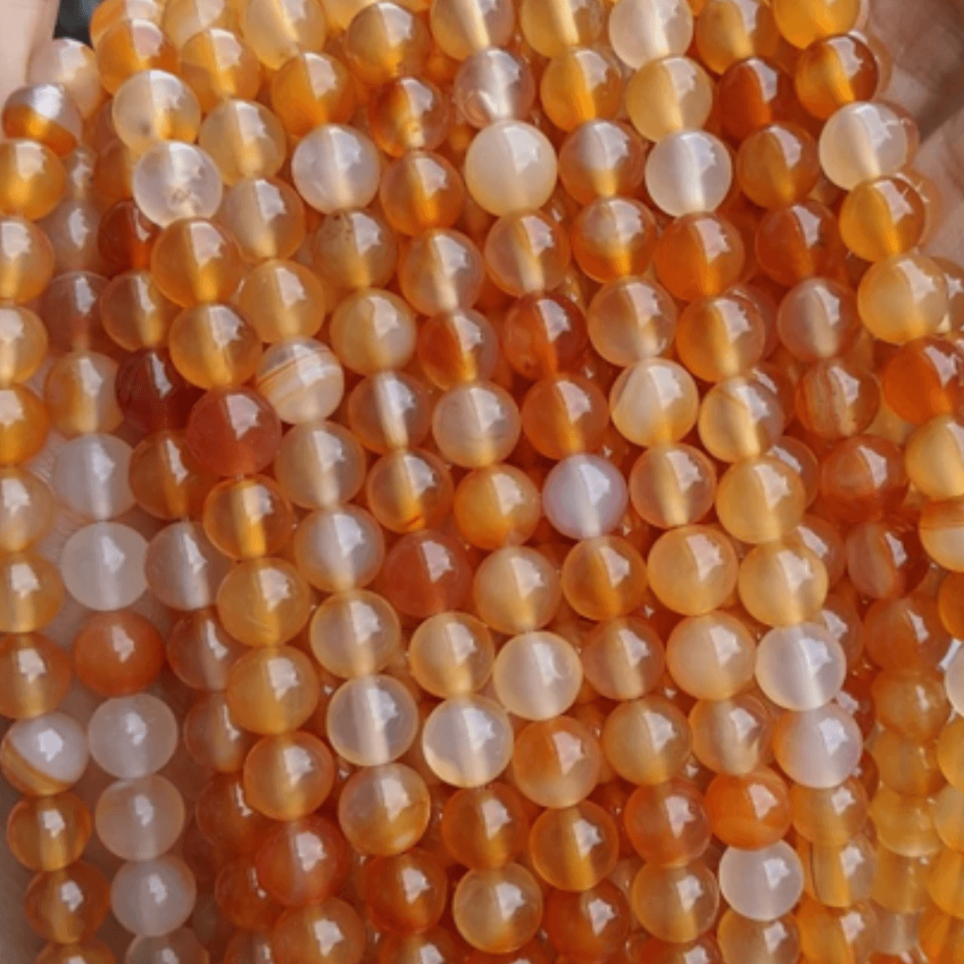 Carnelian Beads - Orgone Energy Australia