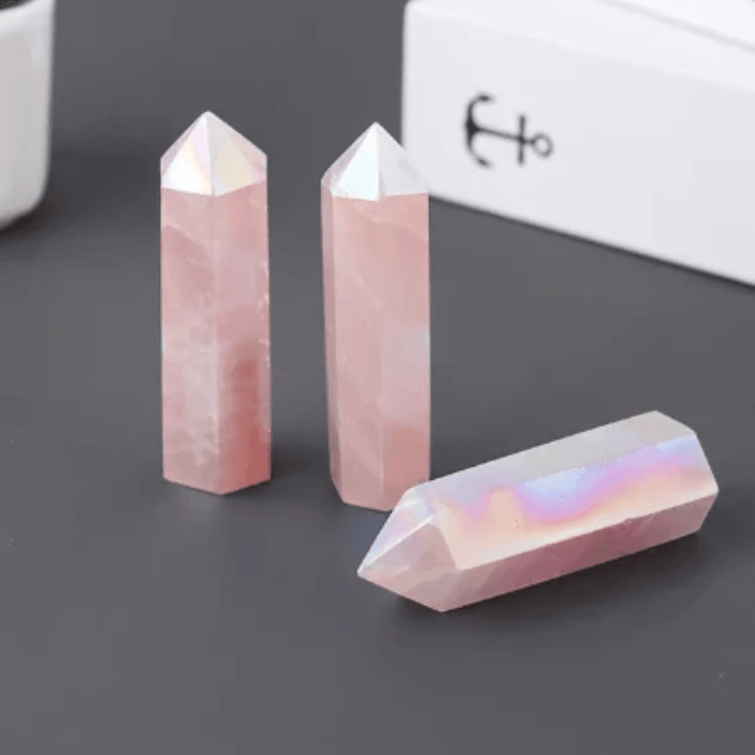 Rose Quartz Tower - Orgone Energy Australia