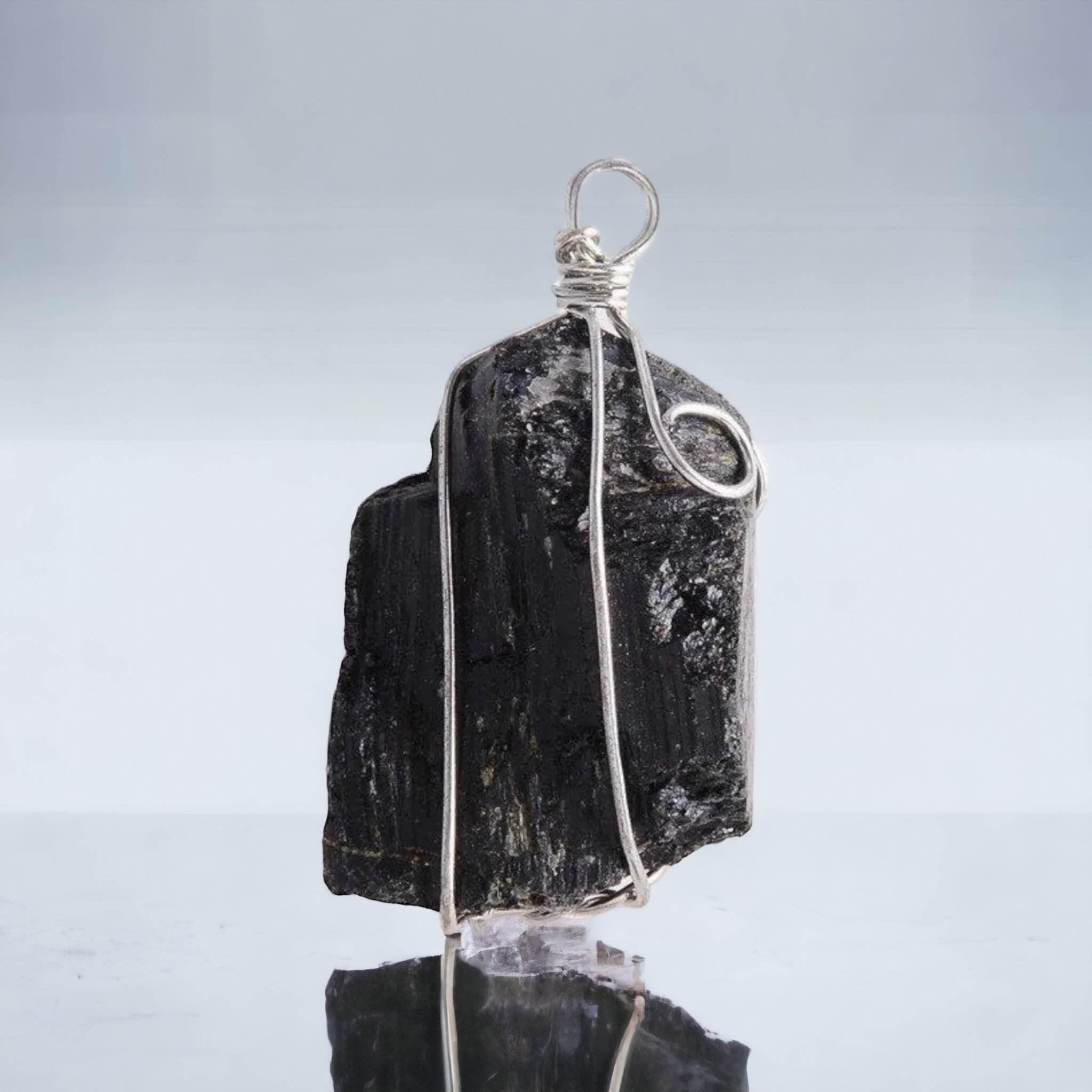 Black Tourmaline Necklace - Orgone Energy Australia