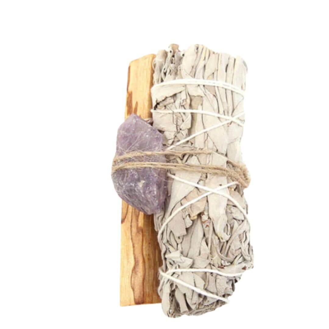 Crystal Sage Smudging Kit-Orgone Energy