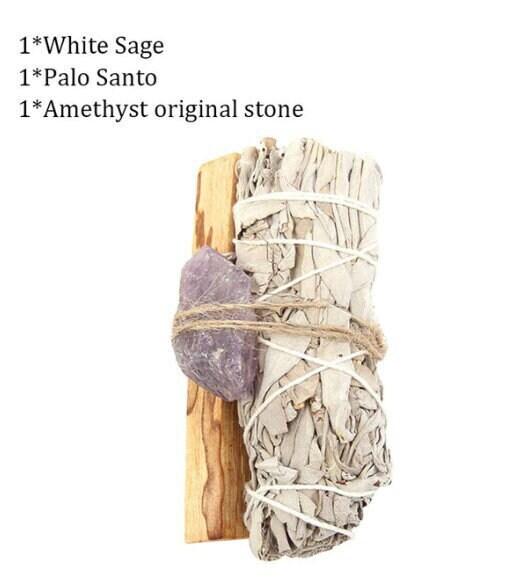 Crystal Sage Smudging Kit-Orgone Energy