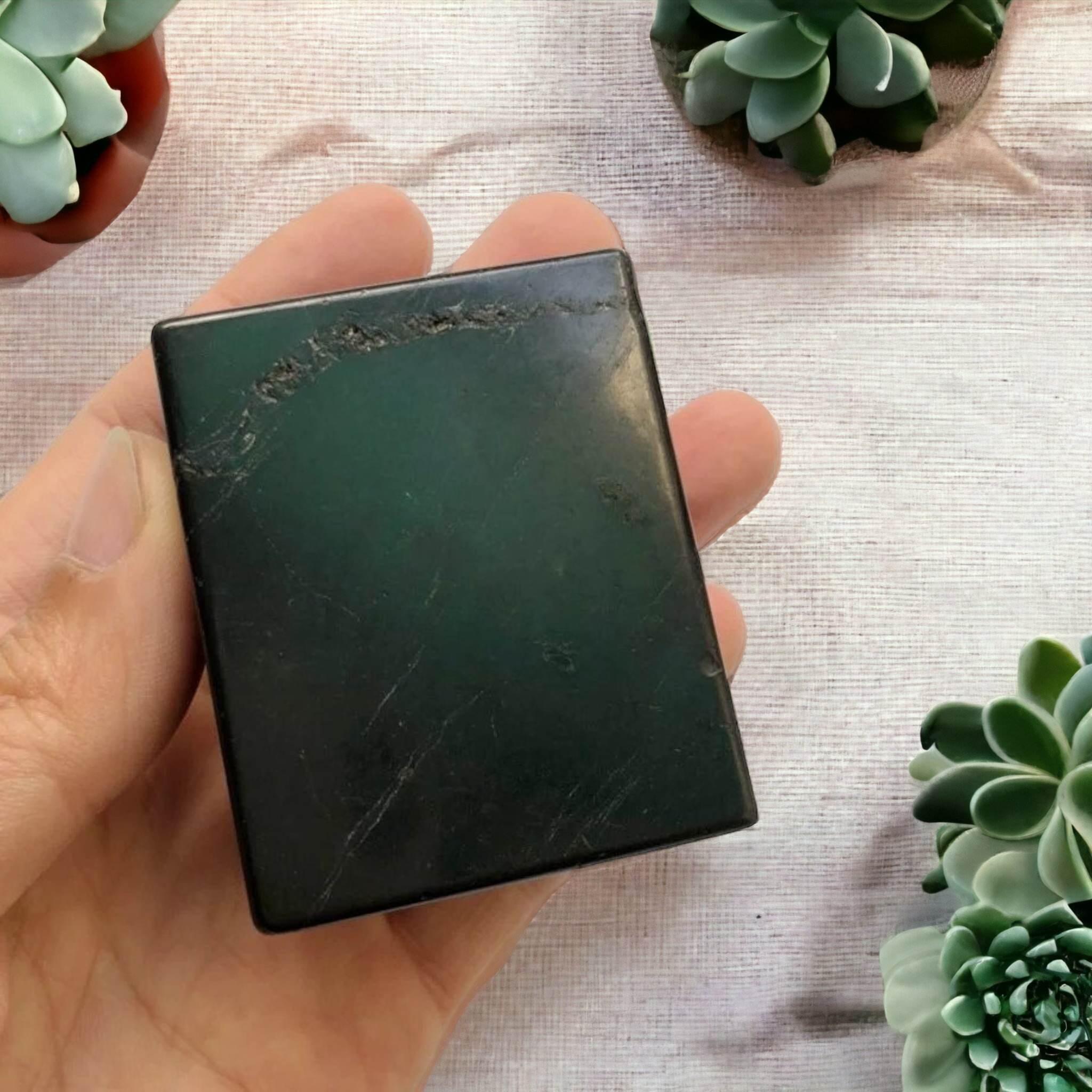 Shungite Cube for EMf Protection- Orgone Energy