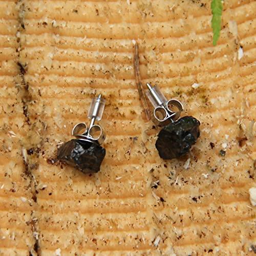 Shungite Earrings for EMf Protection- Orgone Energy 